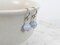 Blue Lace Agate Drop Earrings in Sterling Silver product 4